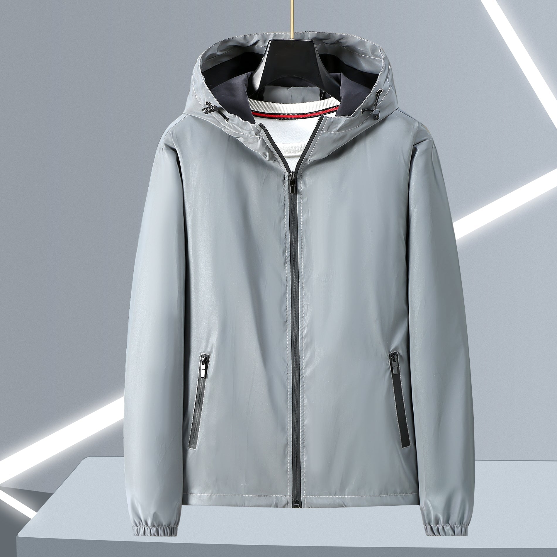 Chromashift Reflective Windbreaker – Daily Wear, Night Runs, Rides & Color-Shifting