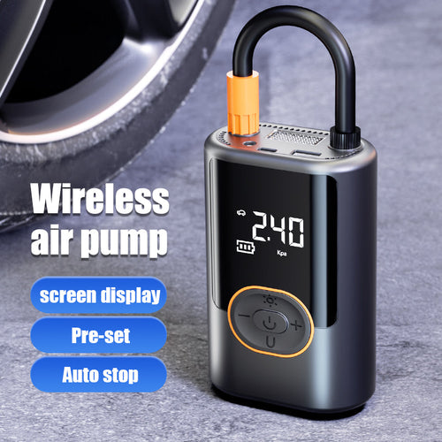 AirCore S1 – Smart Portable Tire Inflator | Wireless + Wired + Power Bank