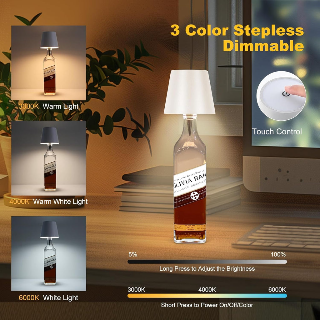 [KYD's Choice] BottleGlow™ Luxe Ambient Touch Lamp