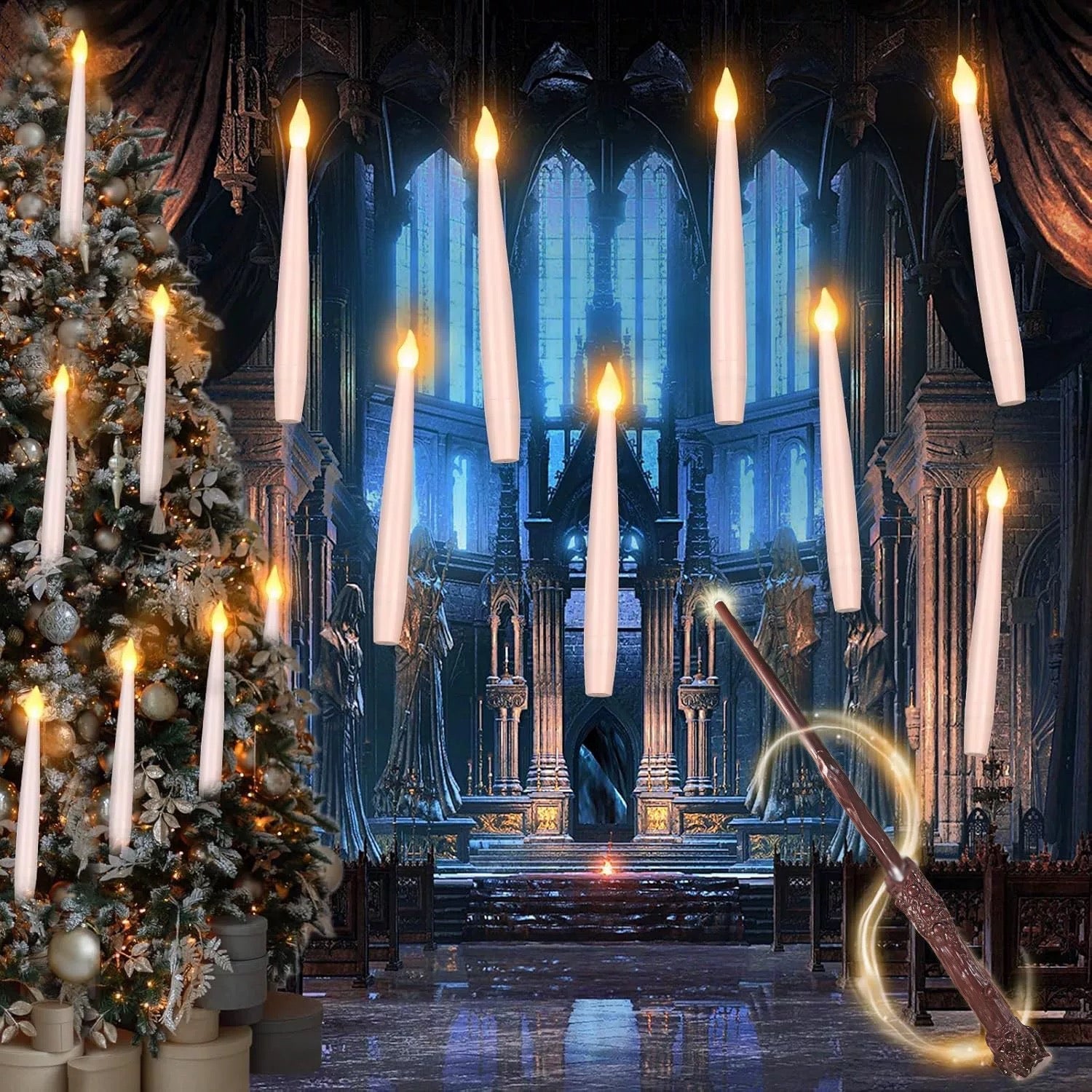 SpellGlow Floating Candles