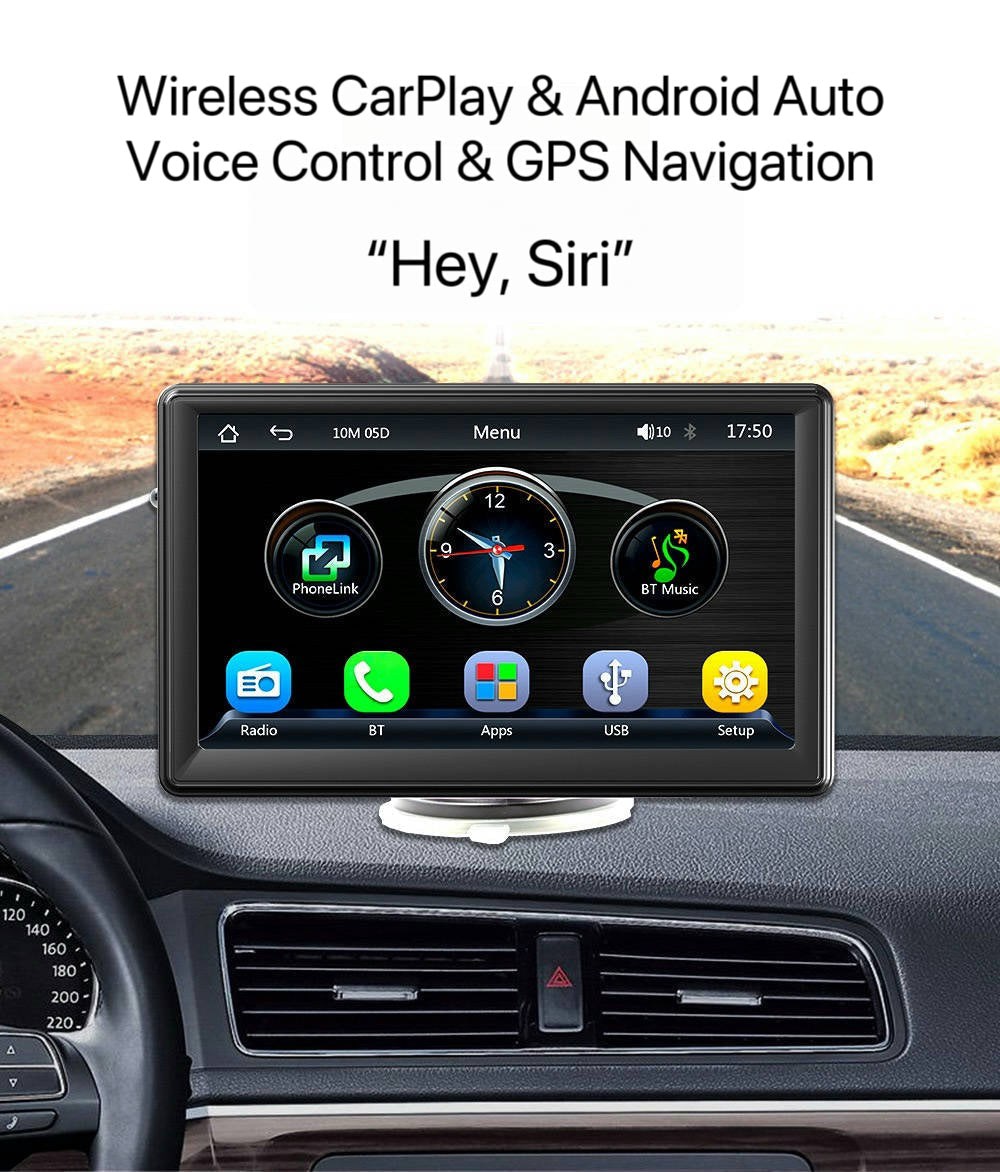 DriveSync 7 – Wireless CarPlay & Android Auto Screen